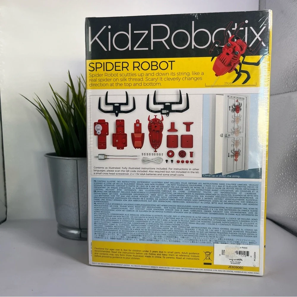 4M KidzRobotix Spider Robot Kit‎ Ages 8 and Up